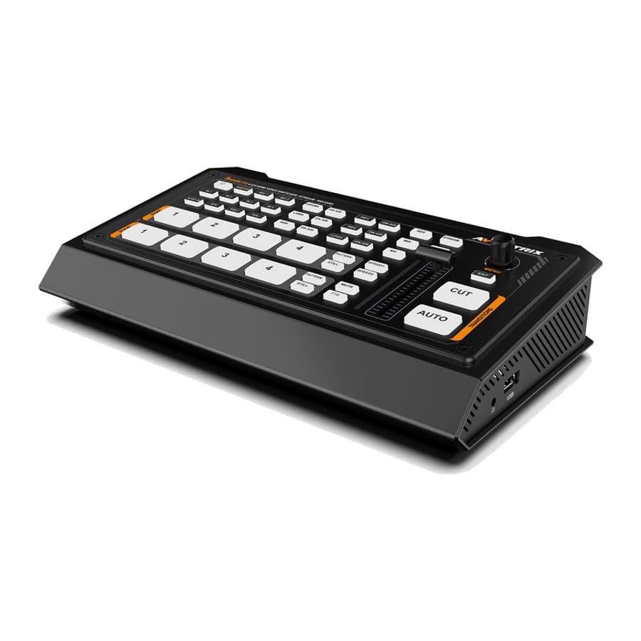 AVMATRIX Shark H4 4-Chl Video Switcher