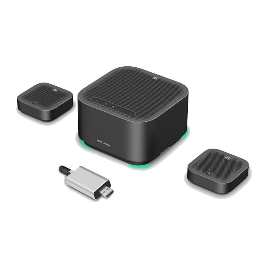 ROCWARE A10W Wireless Smart Conference Speakerphone